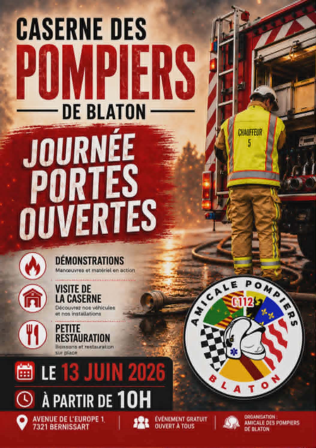 Porte ouverte caserne de Blaton 13 Juin 2026